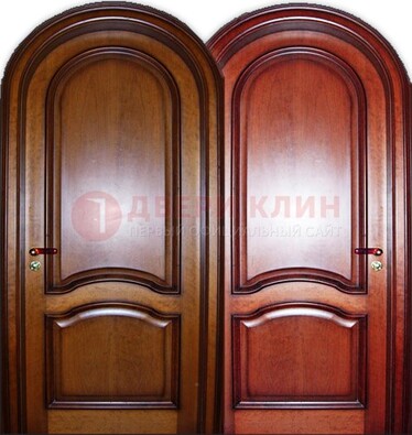 Входная арочная дверь МДФ внутри ДА-5 для сельского дома в Архангельске