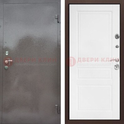 Входная стальная дверь с порошковым окрасом и МДФ внутри ДП-311 в Архангельске