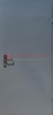 Серая противопожарная дверь ДПП-18 в Архангельске