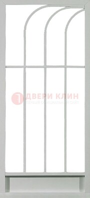 Современная железная решетчатая дверь ДР-39 в Архангельске