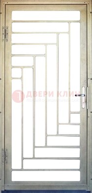 Железная решетчатая дверь с узором ДР-41 в Архангельске