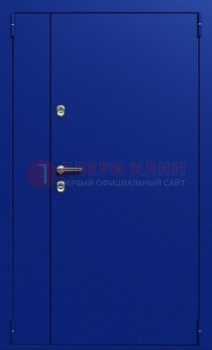 Синяя тамбурная дверь ДТМ-23 в Вологде