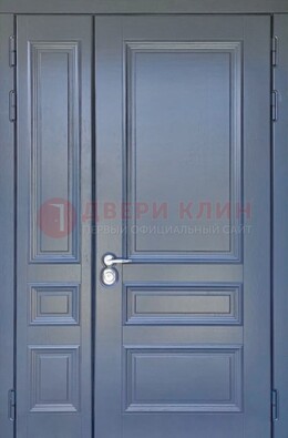 Темно-серая железная дверь с виноритом ДВТ-242 в Архангельске