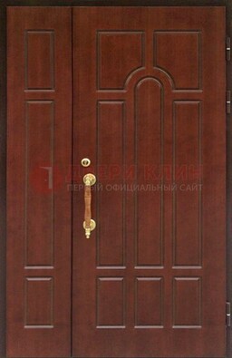 Стальная полуторная дверь для частного дома ПЛ-13 в Архангельске