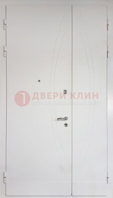 Современная полуторная стальная дверь с МДФ панелью ПЛ-25 в Архангельске